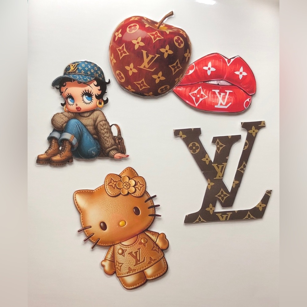 SET#6—Designer-Inspired Monogram Magnet Set